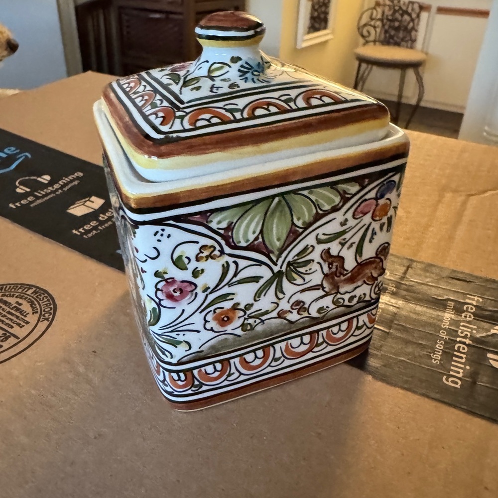 Colorful Ceramic Decorative Box
